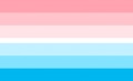 Philist's (2009) concept. Designed on Newgon Forums, this is among the first known attempts to design a flag by and for MAPs. Due to its age, it remains little-known.